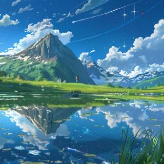 Anime PC landscape wallpaper