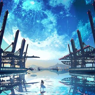 Anime PC landscape wallpaper