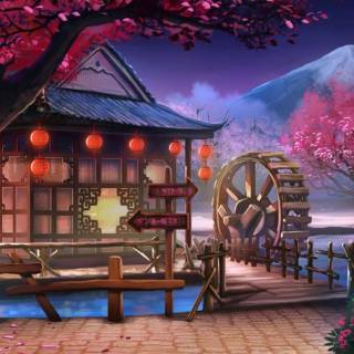 Anime PC landscape wallpaper