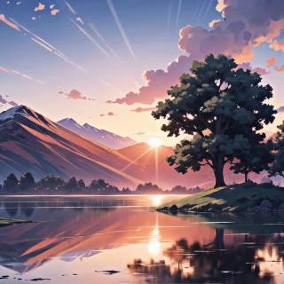 Anime PC landscape wallpaper