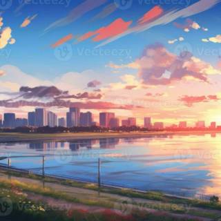 Anime PC landscape wallpaper