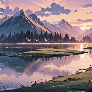 Anime PC landscape wallpaper