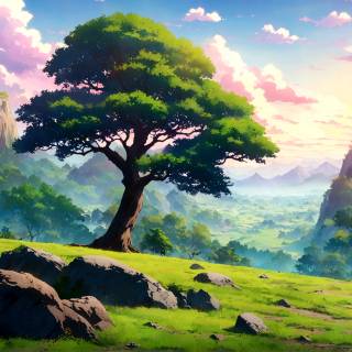 Anime PC landscape wallpaper