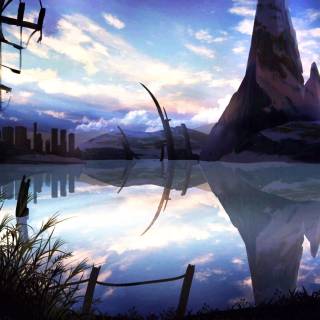 Anime PC landscape wallpaper