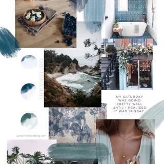 Summer collage wallpaper