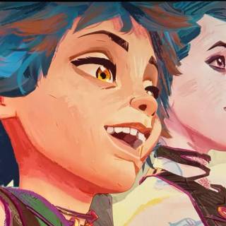 Jinx and Isha wallpaper