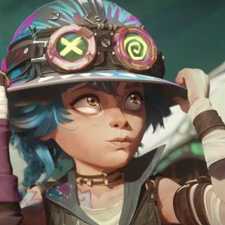 Jinx and Isha wallpaper