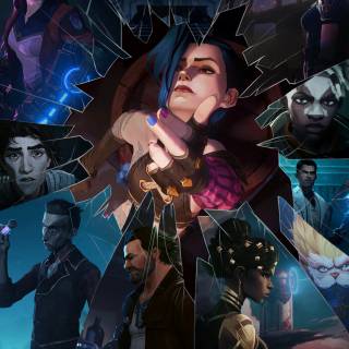 Arcane season 2 4k wallpaper