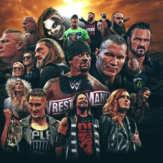 WWE logo 4k wallpaper