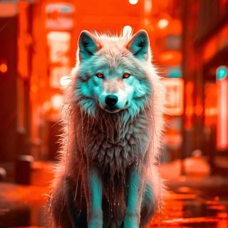 Wolf desktop 4k wallpaper