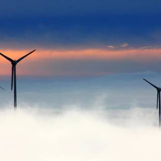 Windmill 4k wallpaper