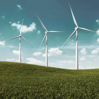 Windmill 4k wallpaper