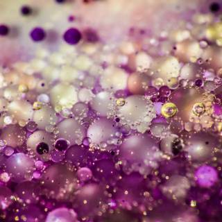 White and purple 4k wallpaper