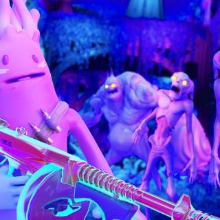 Tilted Towers 4k wallpaper