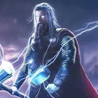 Thor lighting 4k wallpaper