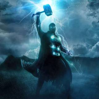 Thor lighting 4k wallpaper