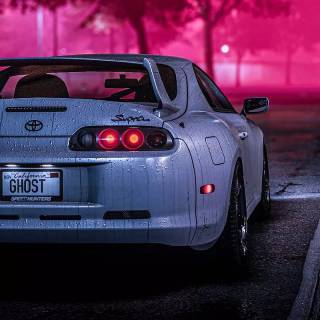 Toyota Supra iPhone 4k wallpaper