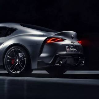 Toyota Supra iPhone 4k wallpaper