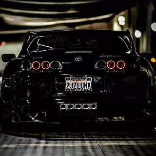 Toyota Supra iPhone 4k wallpaper