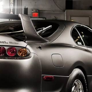 Toyota Supra iPhone 4k wallpaper