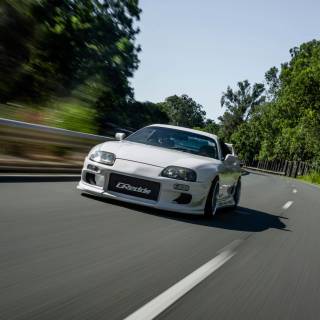 Toyota Supra iPhone 4k wallpaper