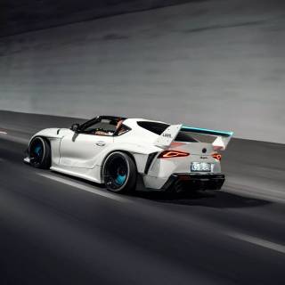 Toyota Supra iPhone 4k wallpaper