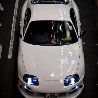 Toyota Supra iPhone 4k wallpaper