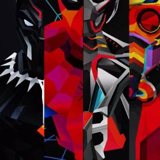 Superhero mobile 4k wallpaper