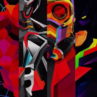 Superhero mobile 4k wallpaper