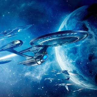 Star Trek Enterprise 4k wallpaper