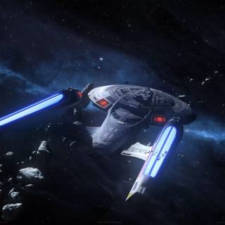 Star Trek Enterprise 4k wallpaper