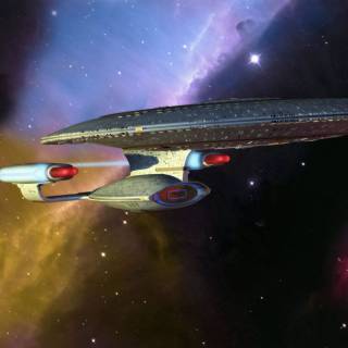 Star Trek Enterprise 4k wallpaper