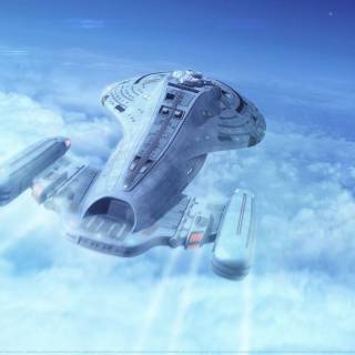 Star Trek Enterprise 4k wallpaper