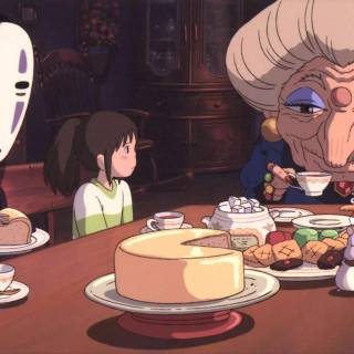 Spirited Away desktop 4k wallpaper