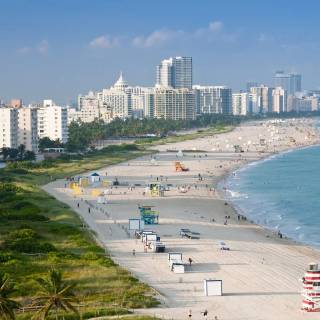 South Beach 4k wallpaper