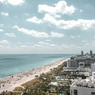 South Beach 4k wallpaper