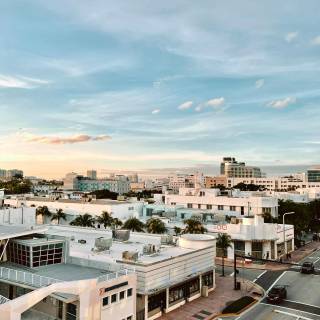 South Beach 4k wallpaper