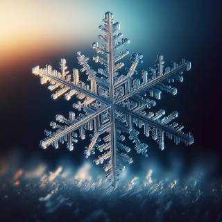 Snowflakes iPhone wallpaper