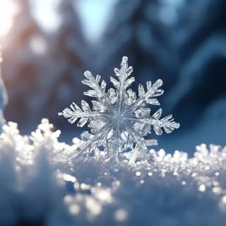 Snowflake wallpaper