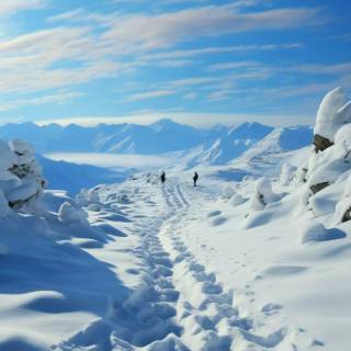 Snow 4k mobile wallpaper