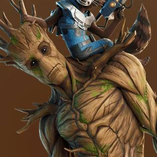 Rocket Raccoon 4k phone wallpaper