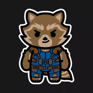 Rocket Raccoon 4k phone wallpaper