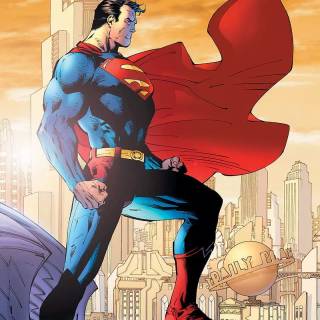 Superman comic iPhone wallpaper