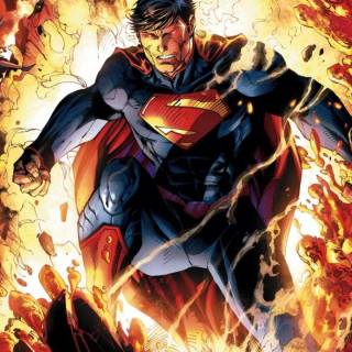 Superman comic iPhone wallpaper