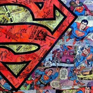 Superman comic iPhone wallpaper