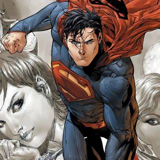 Superman comic iPhone wallpaper