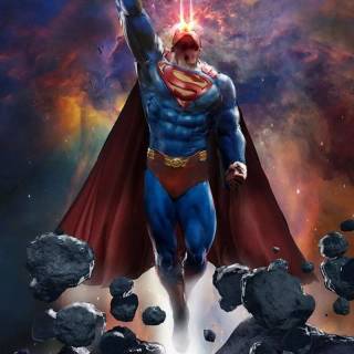 Superman comic iPhone wallpaper