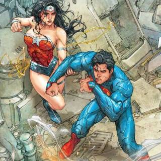 Superman comic iPhone wallpaper