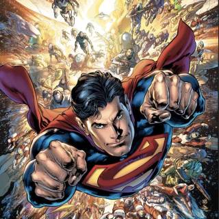 Superman comic iPhone wallpaper