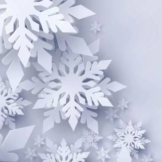 Snowflakes iPhone wallpaper